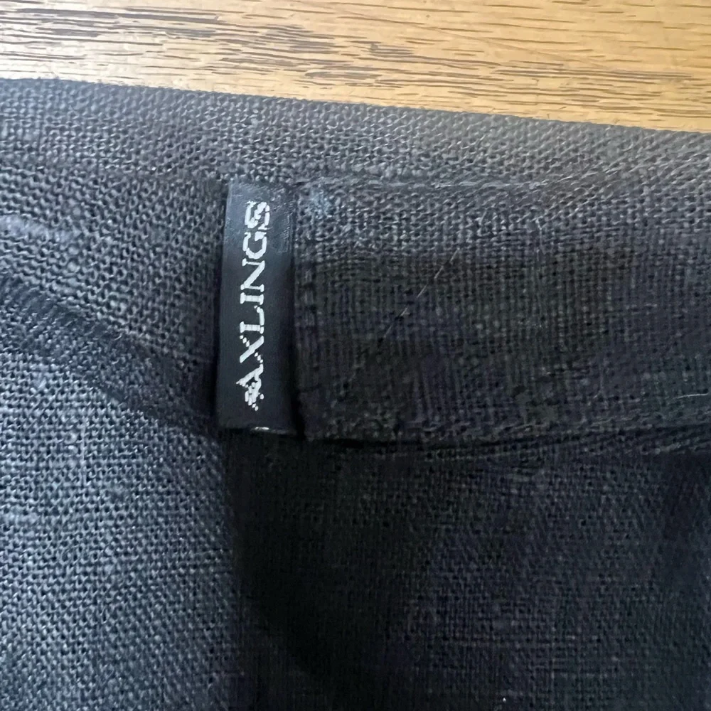 ELEISH VAN BREEMS HOME AXLINGS LINEN BLACK PILLOW SHAM‎